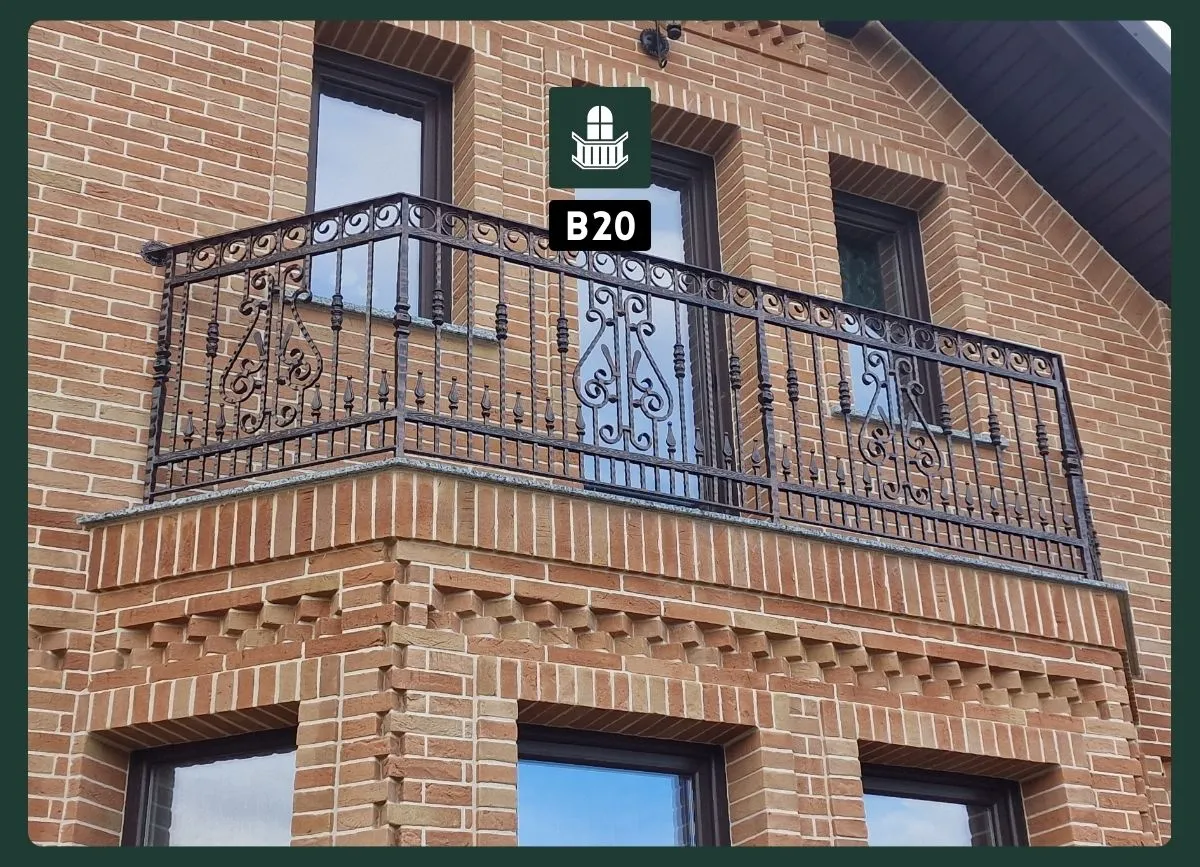 Balcon fier forjat Suceava